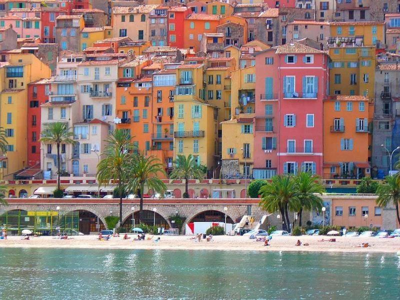 Le Palais - Centre-Ville - Bord De Mer - Terrasse - Wifi Menton Kültér fotó